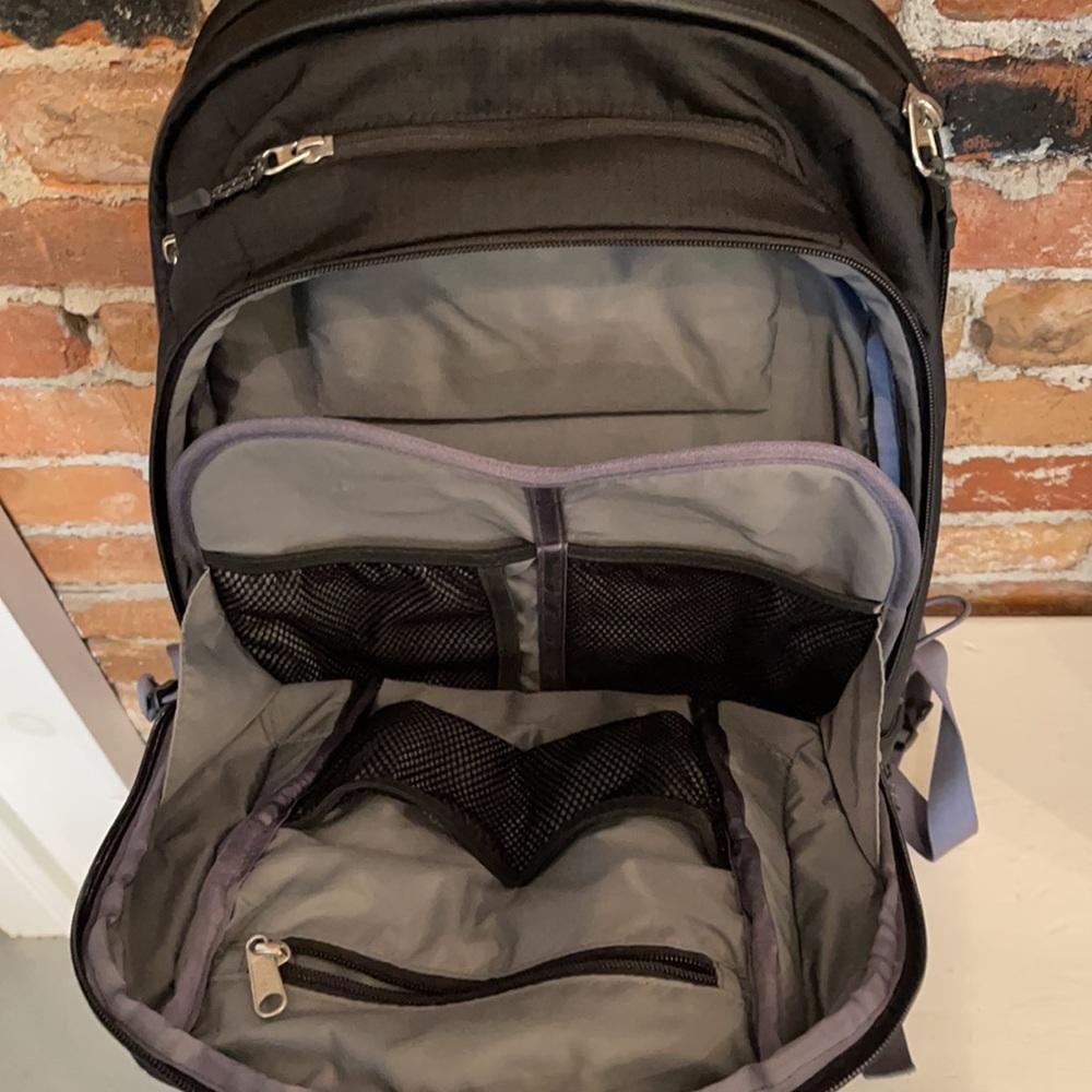 Llbean Black Backpack With Soft Section For Laptop - image 5